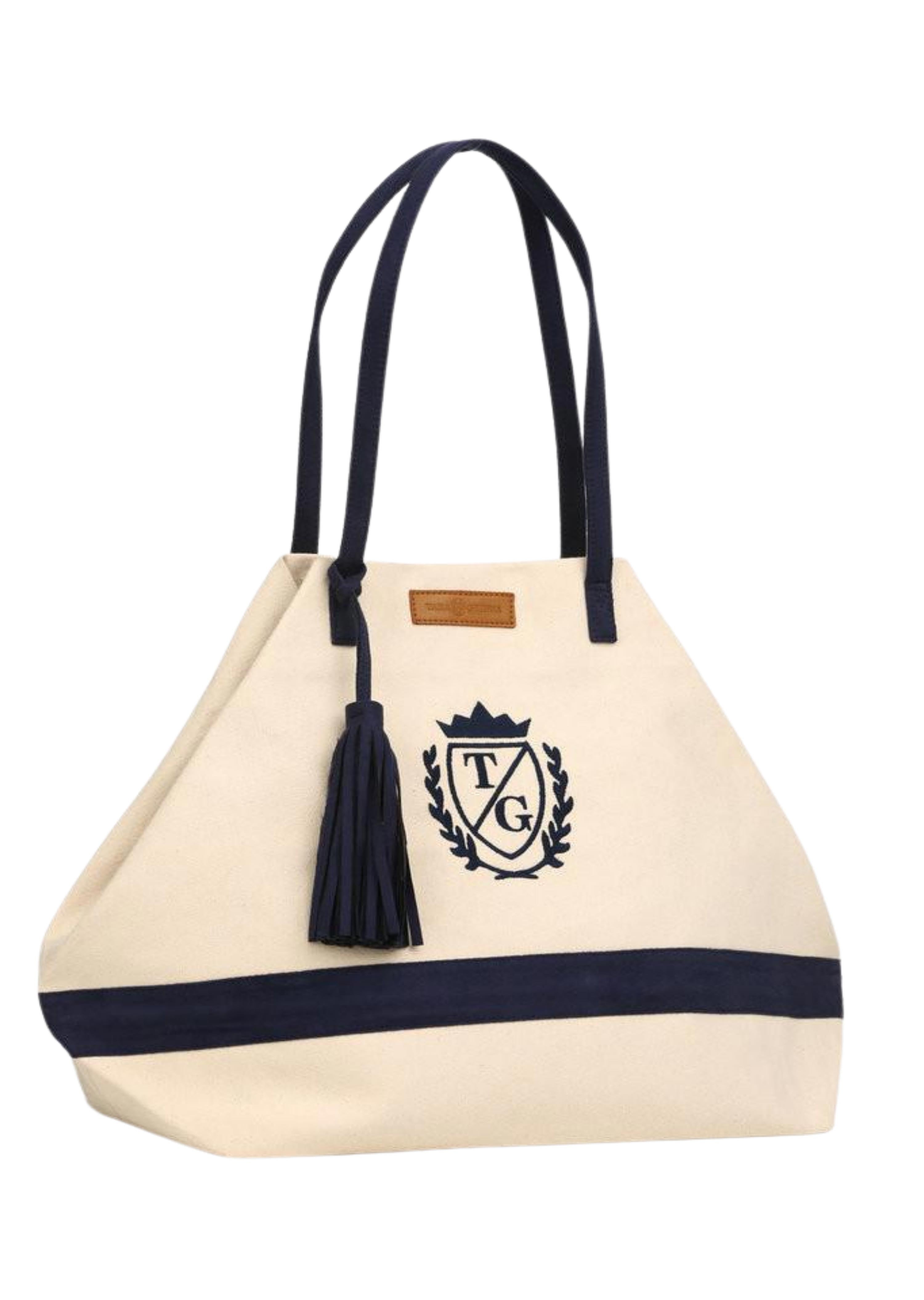 Tara Grinna Lucky Tote in Navy