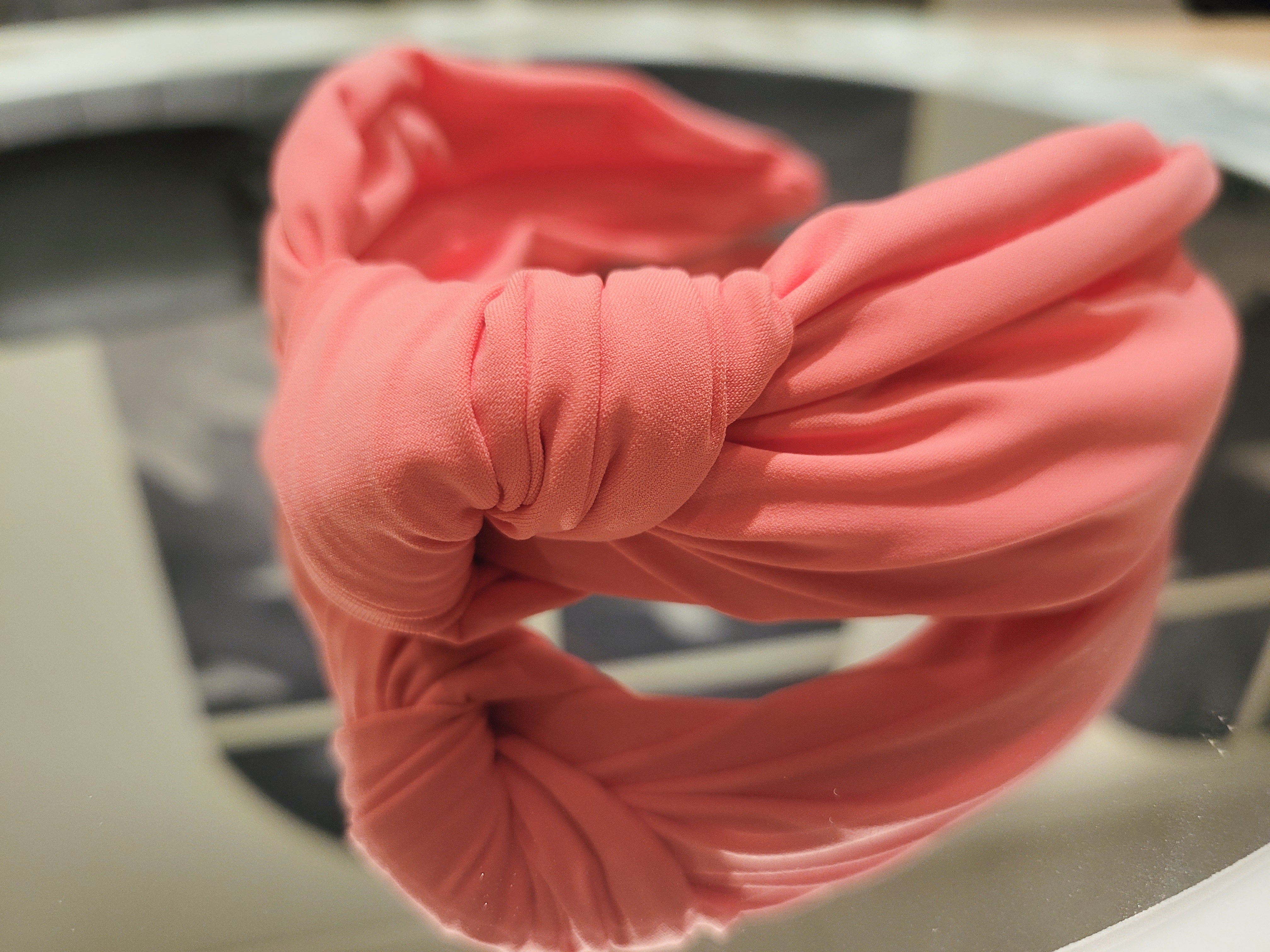 Coral Top Knot Headband (599)