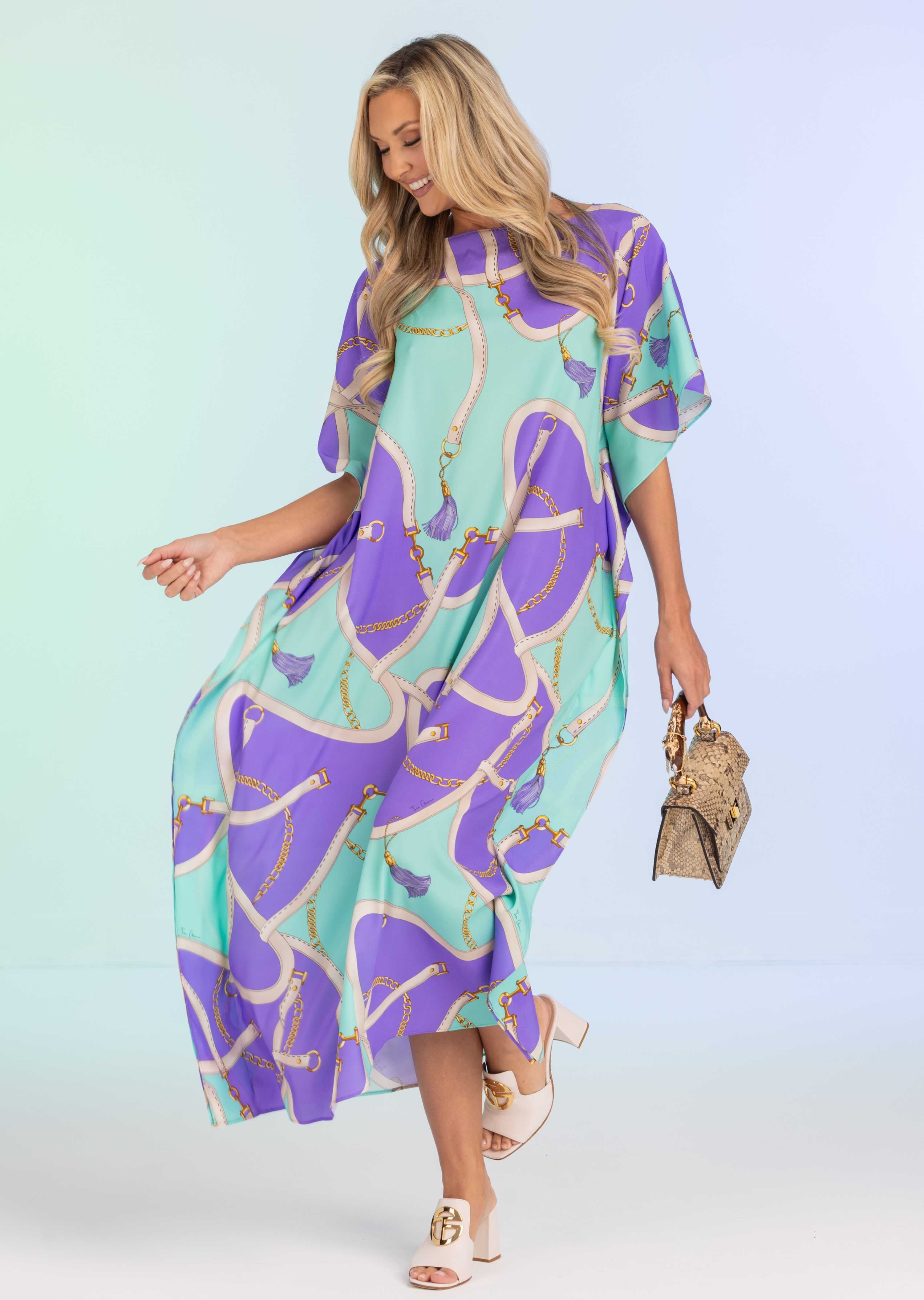 Avignon Long Kaftan (AI-660BL)