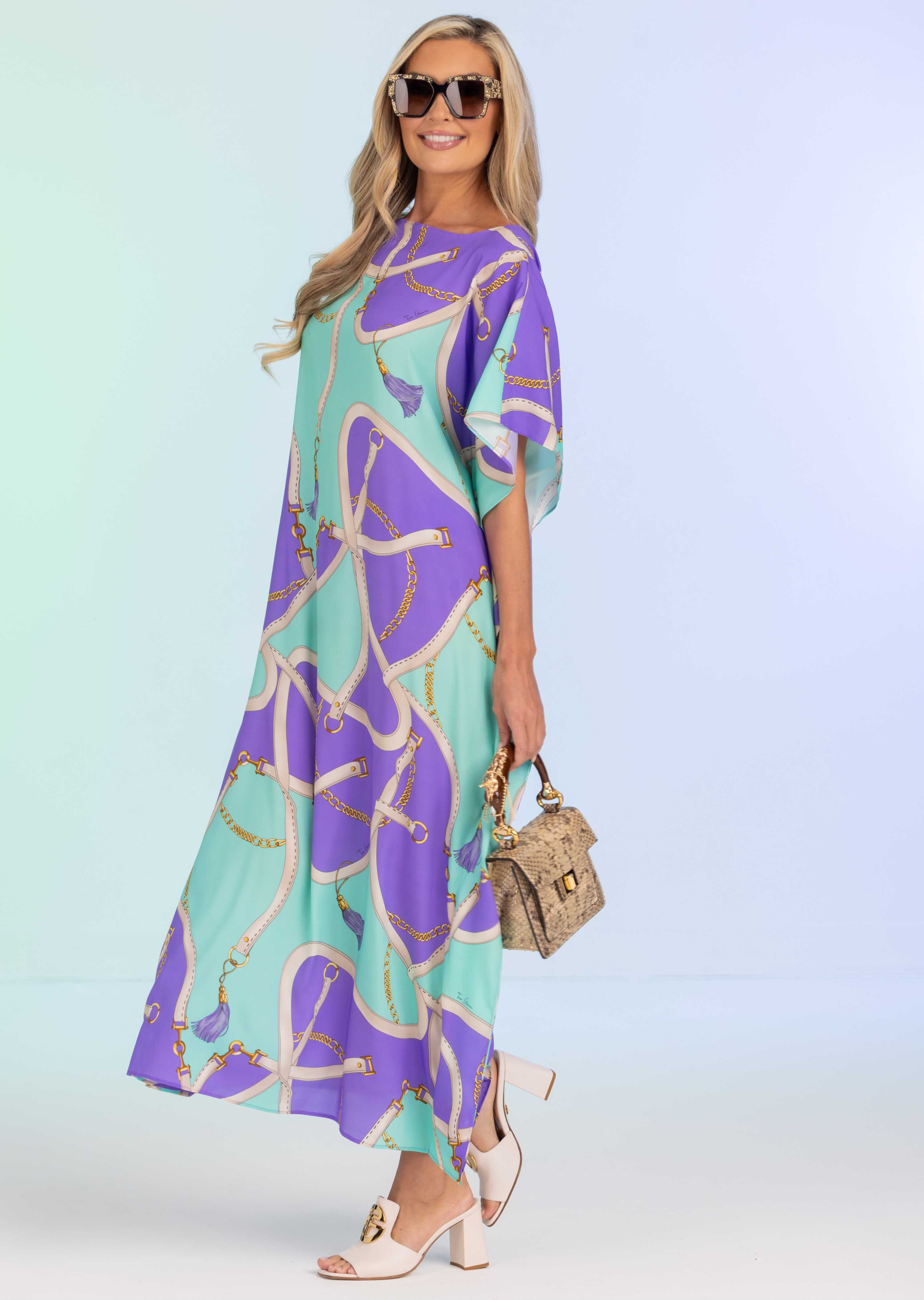 Avignon Long Kaftan (AI-660BL)