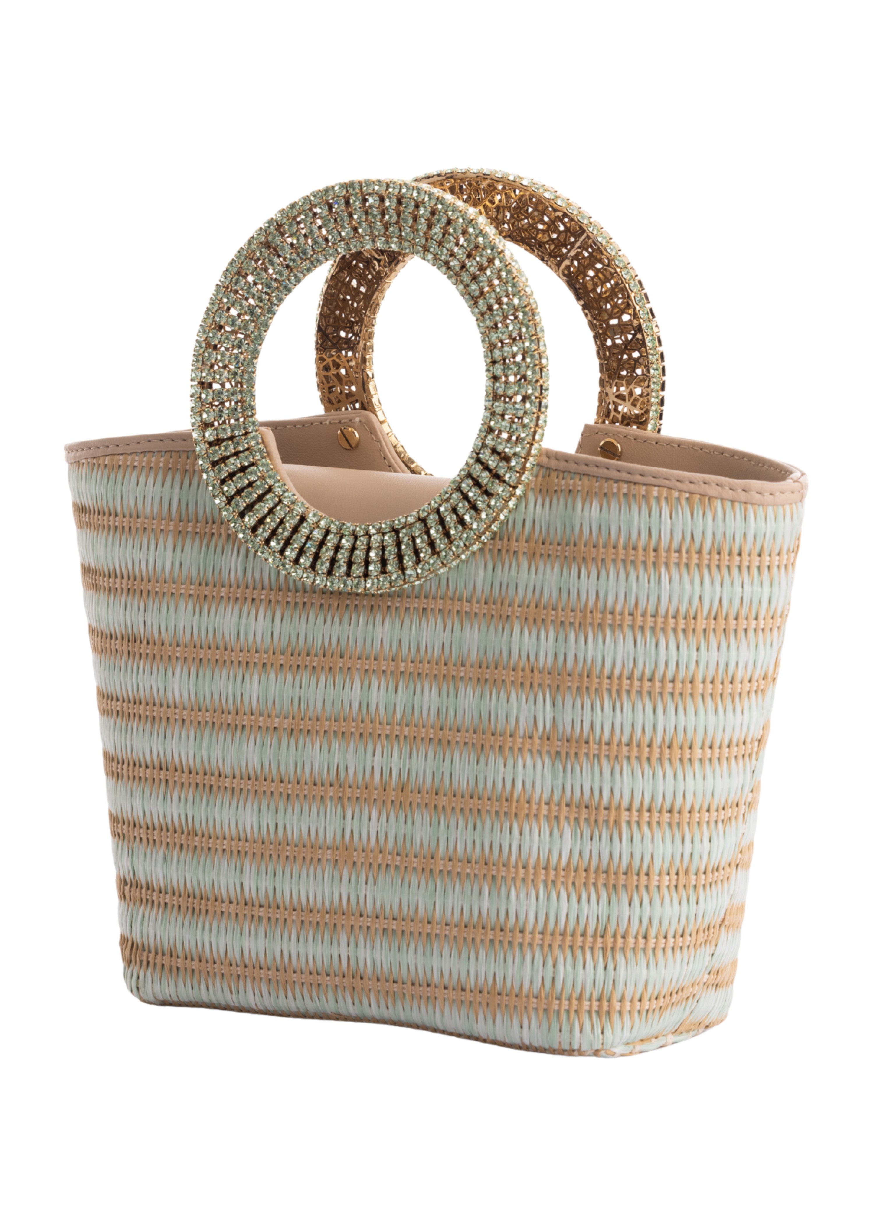 Attina Bag with Crystal Handle (81101)