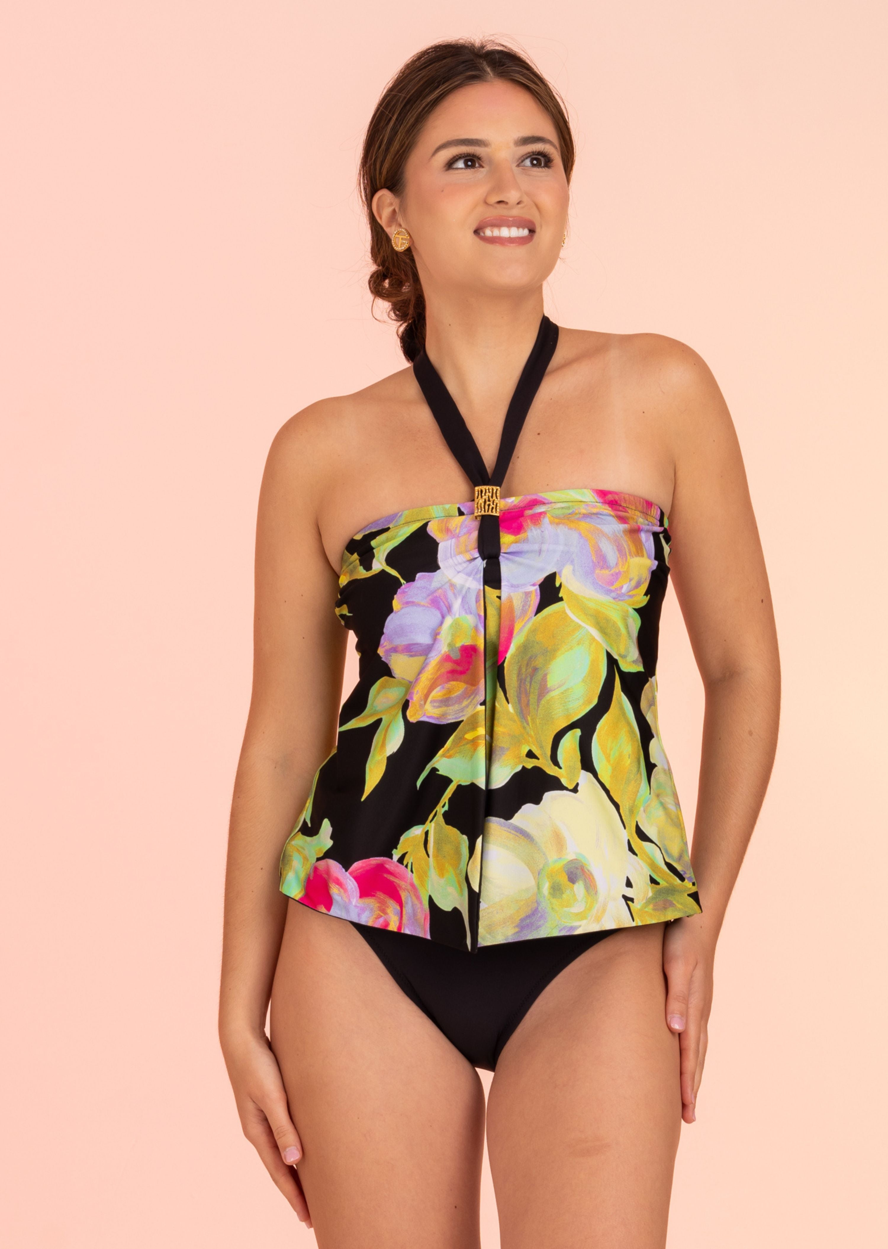 Cassis Split Front Tankini (CS-144B)