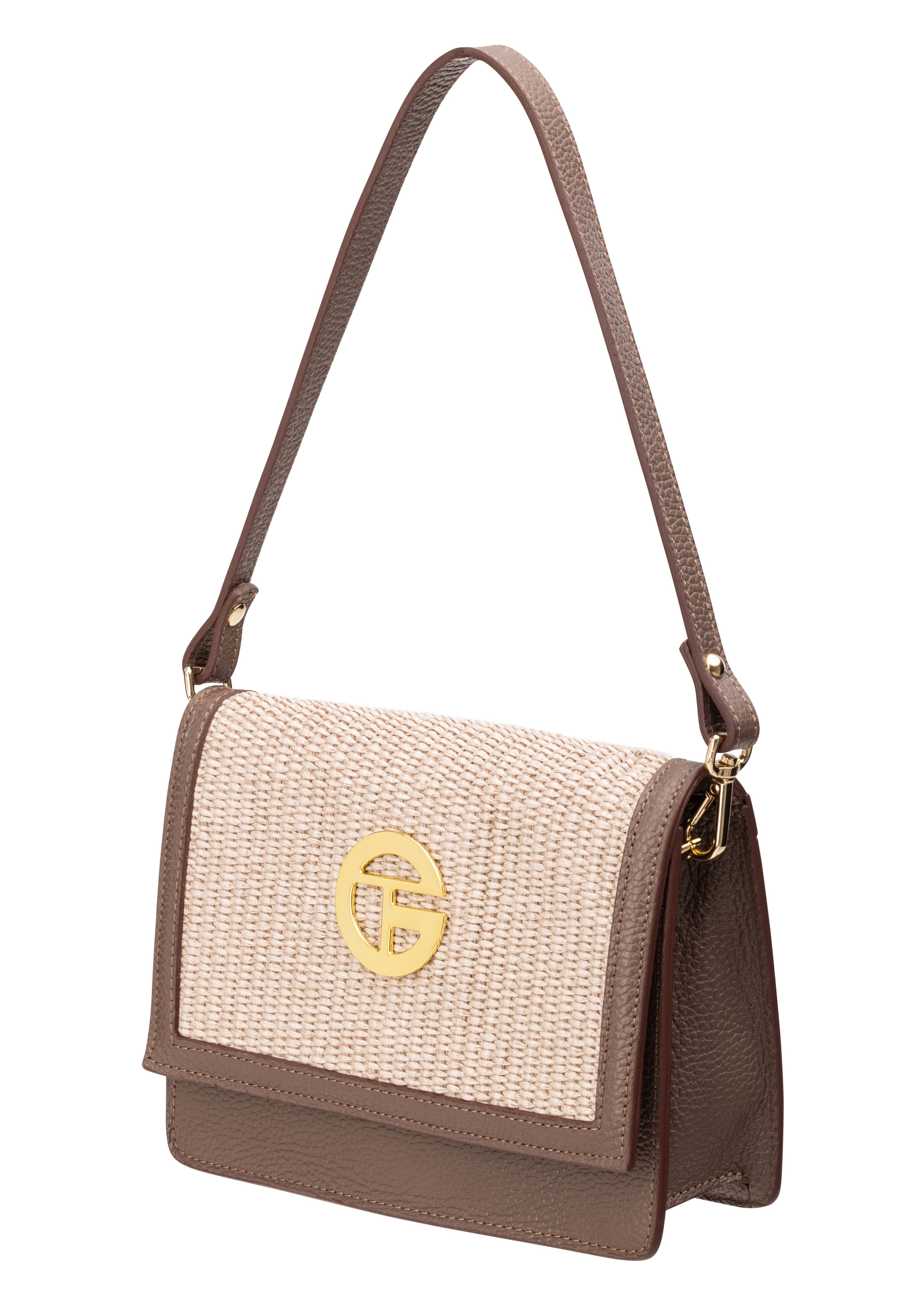 The Capri Mini Shoulder Bag - Driftwood (8300)