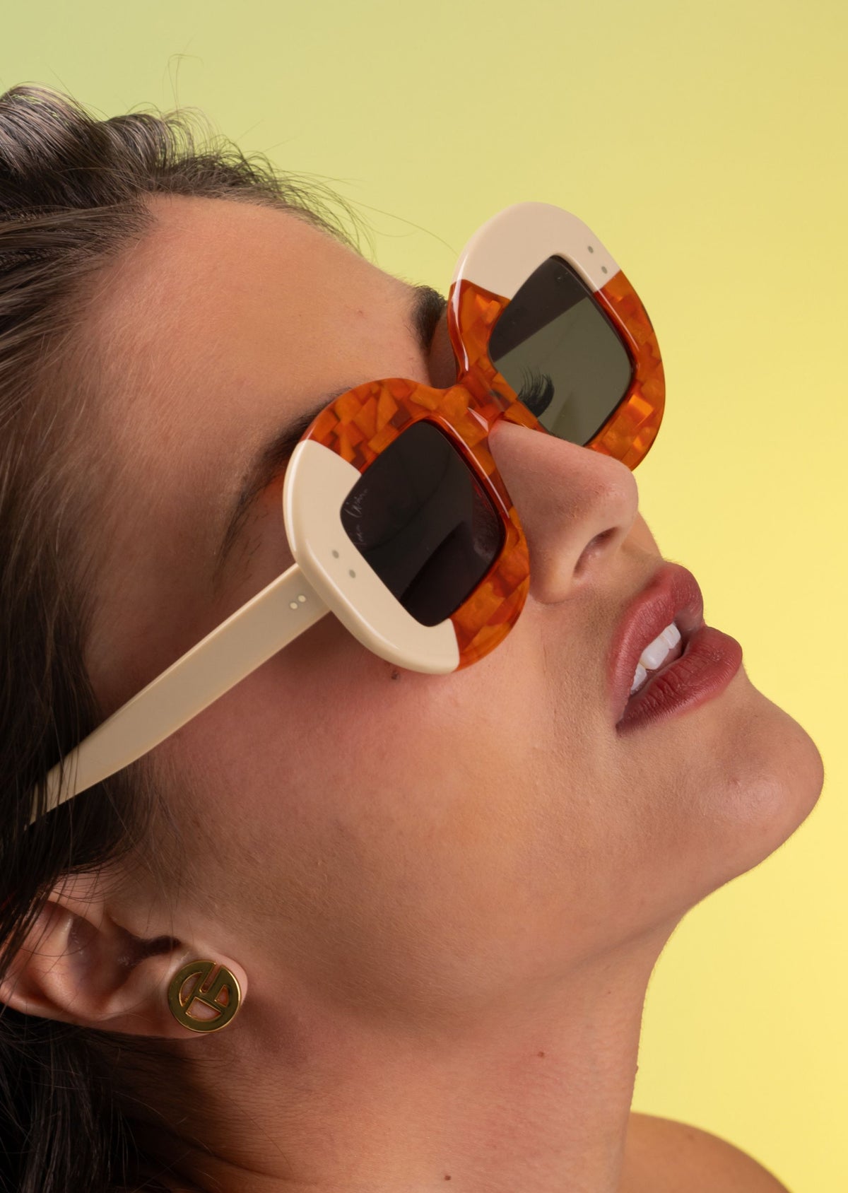 Cream/Tortoise Icone Sunglasses