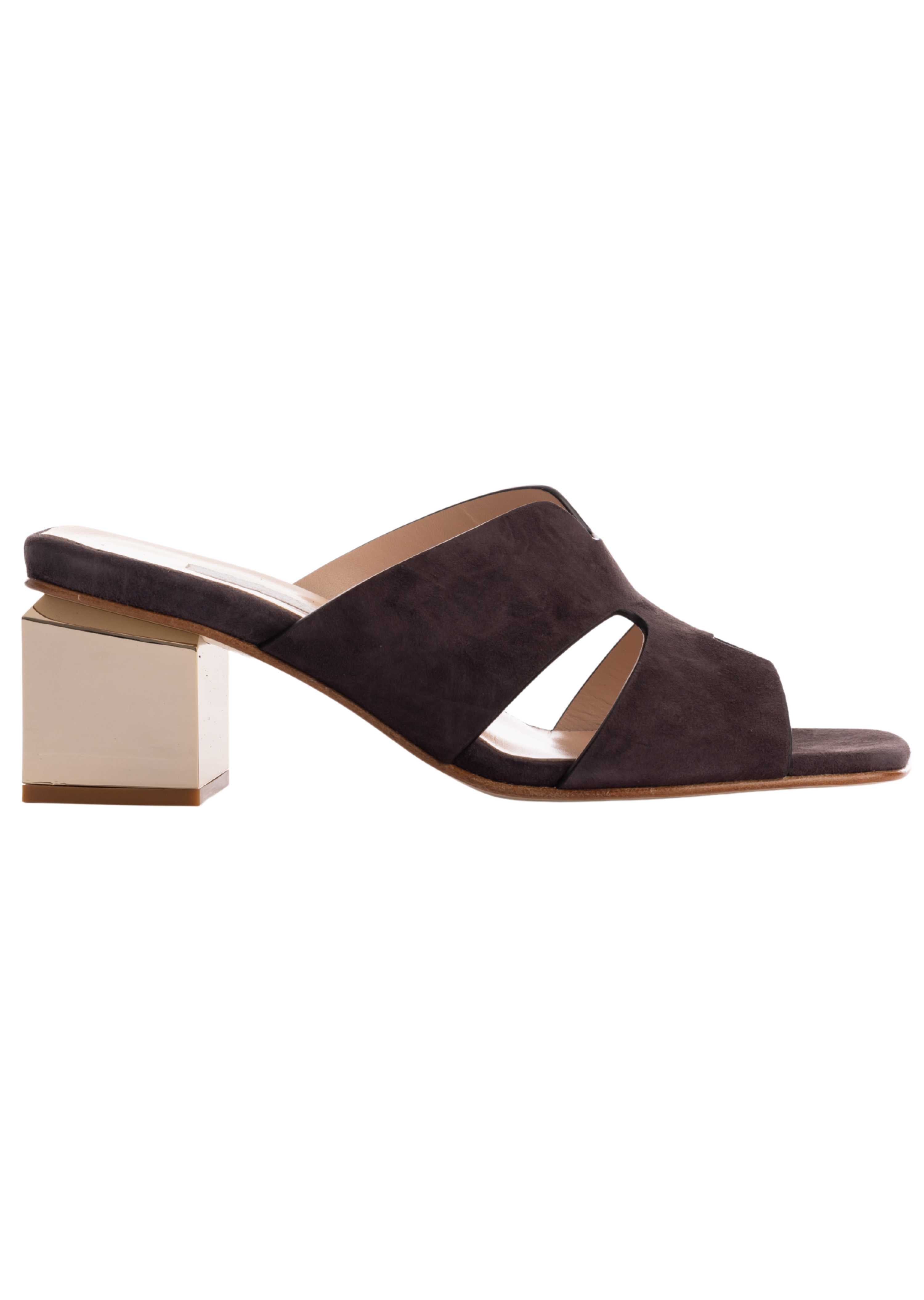 The Delaney Vamp in Espresso Suede