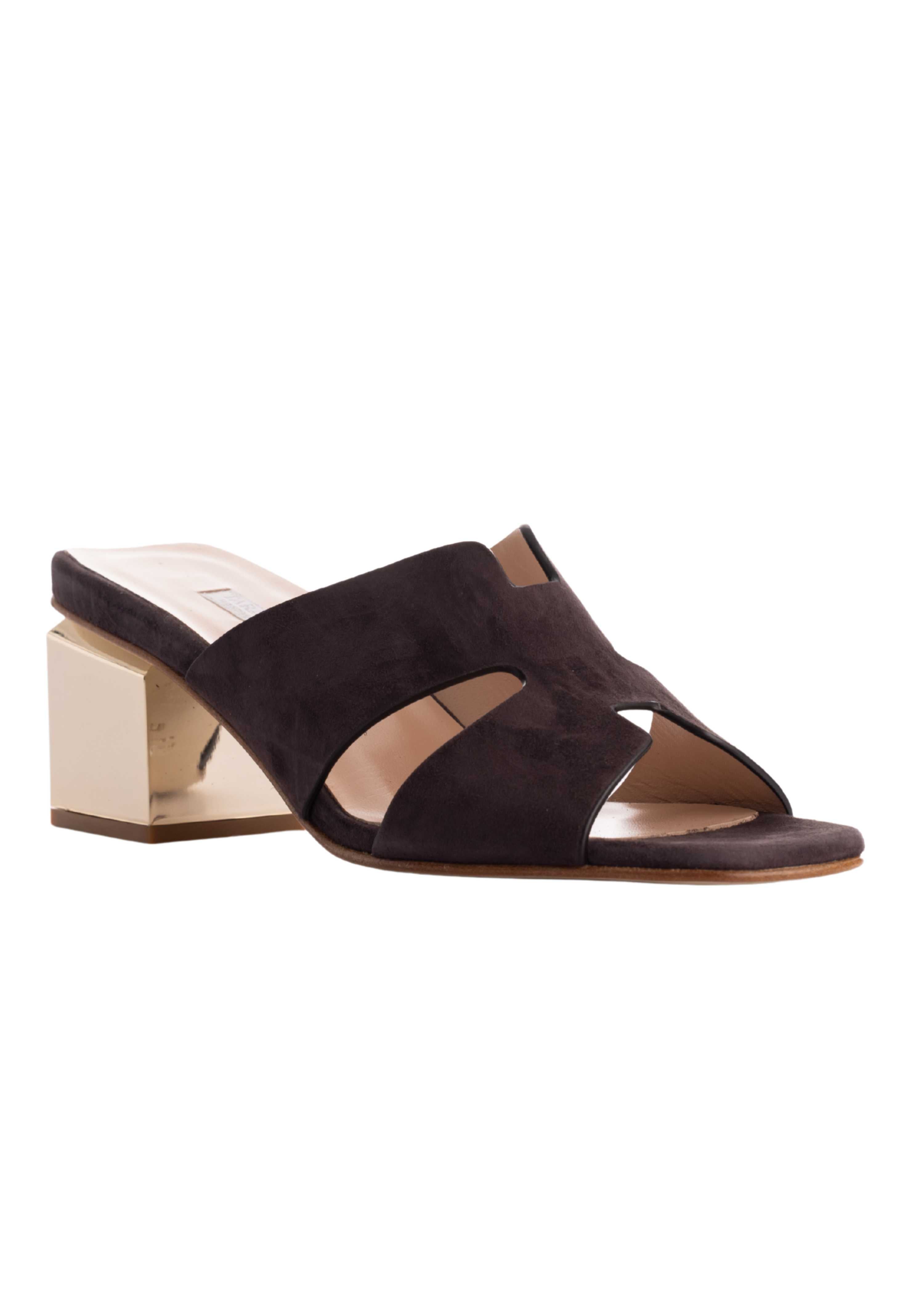 The Delaney Vamp in Espresso Suede