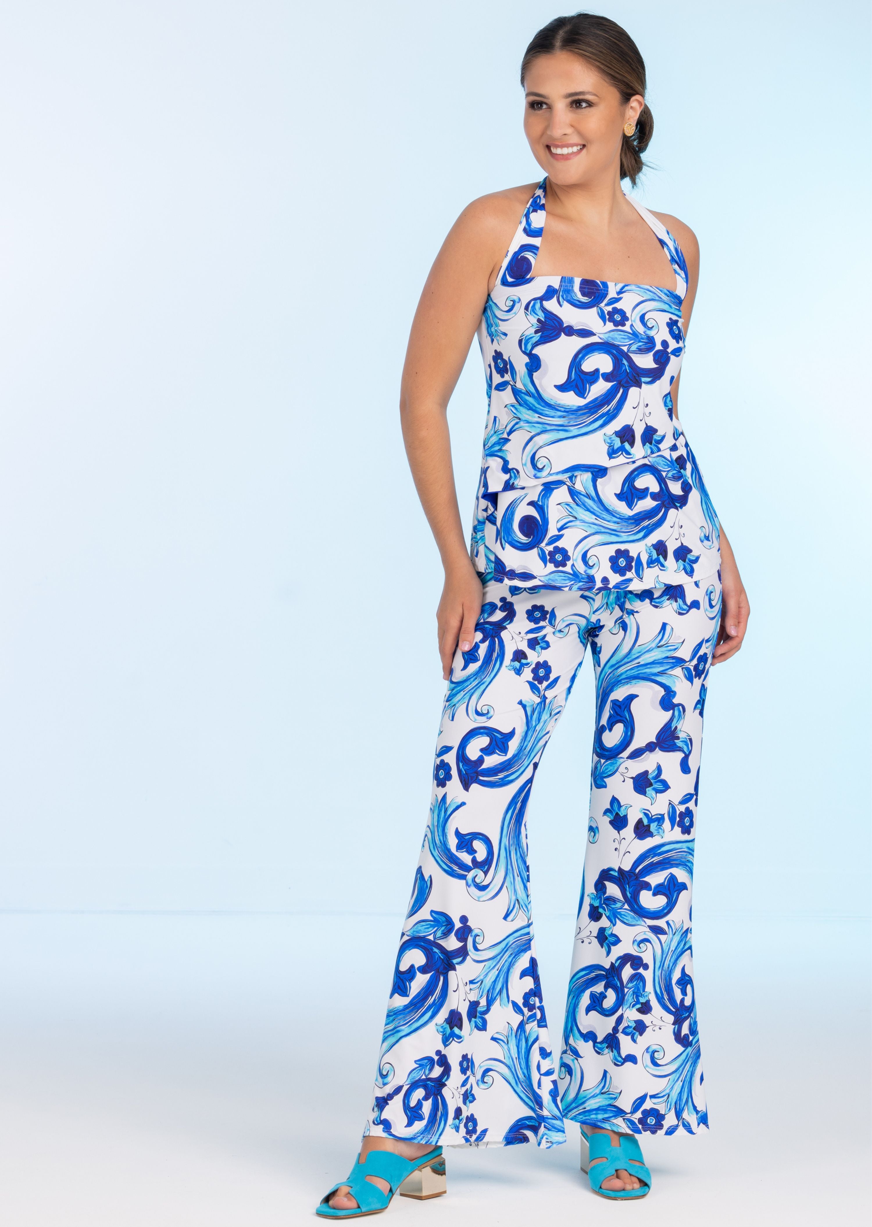 Genova Bell Bottom Pant (GN-682)