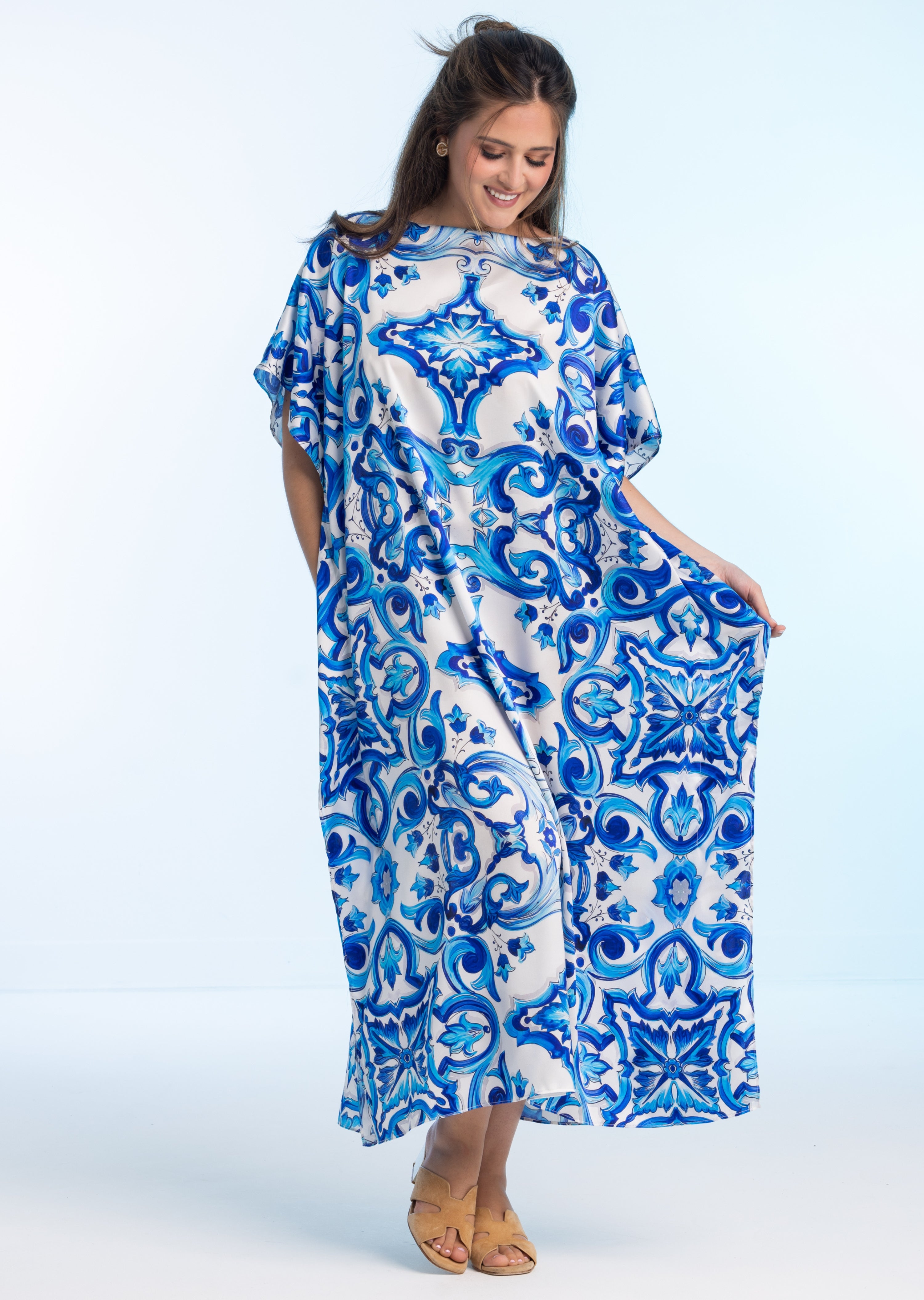 Genova Long Kaftan (GN-660BL)