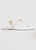Lucia Jelly Sandals with Back Strap and Crystal Logo
