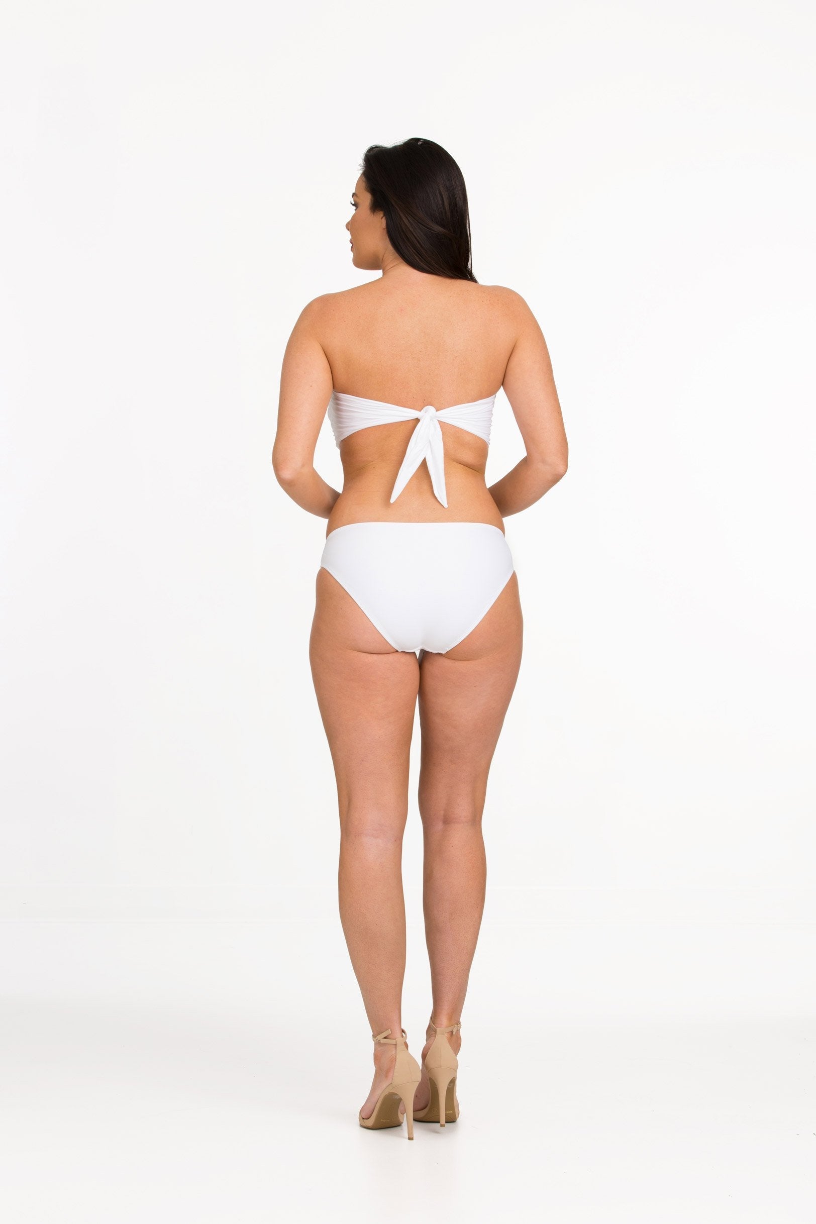 White Solid Hipster Bottom (Style 206)
