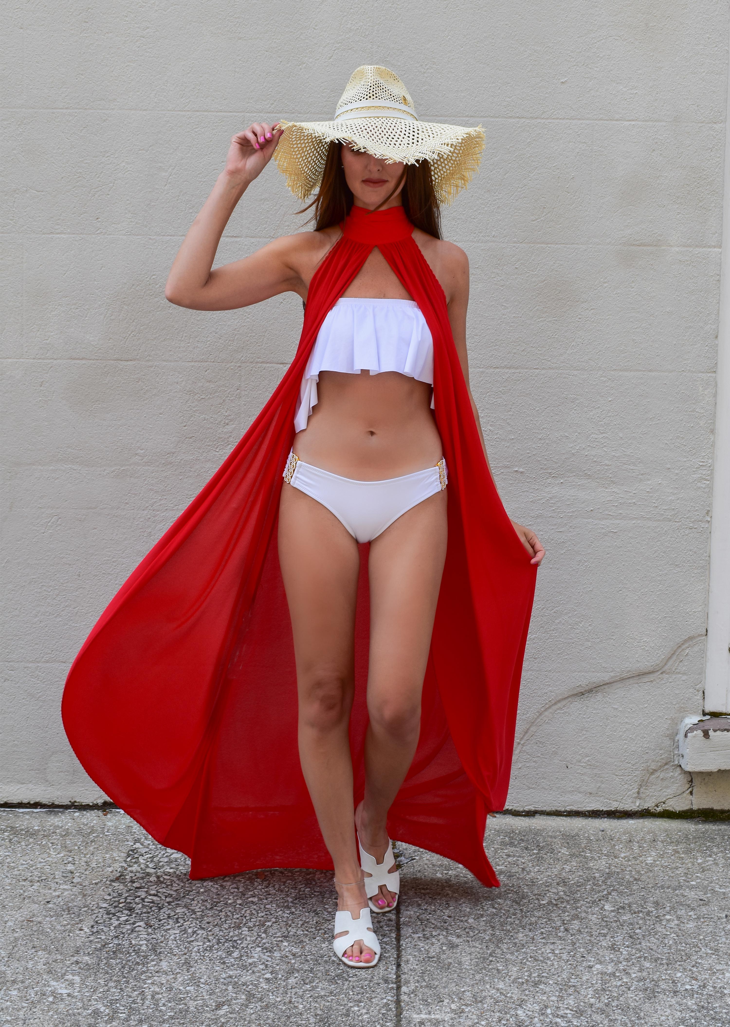 White Solid Hipster Bottom with Hardware (Style 236)