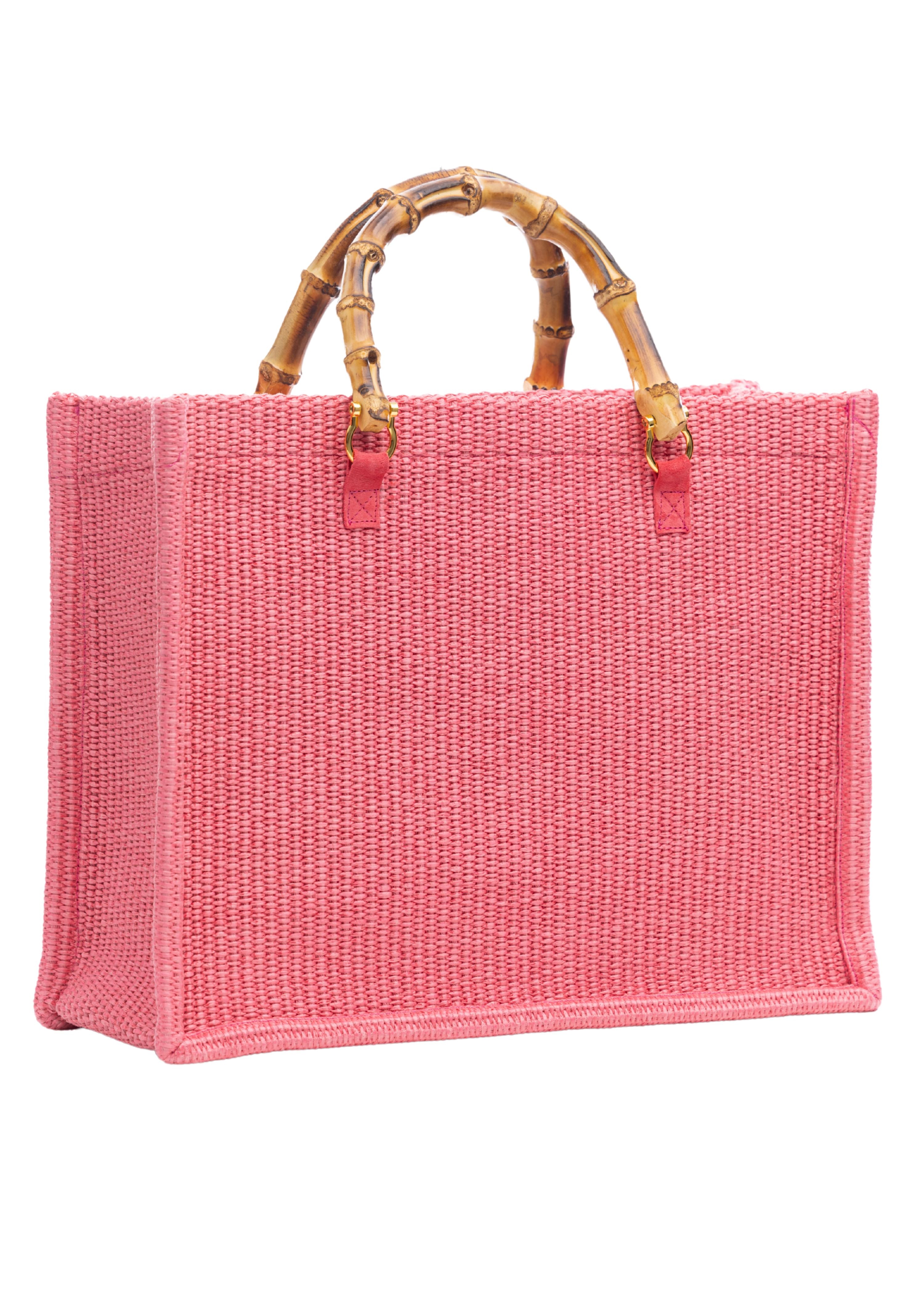 Tara Grinna Bamboo Handle Tote (8196)