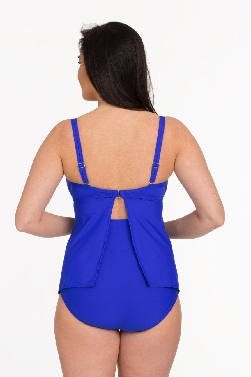 Royal Underwire Bra Tankini with Apron Back (Style 112)