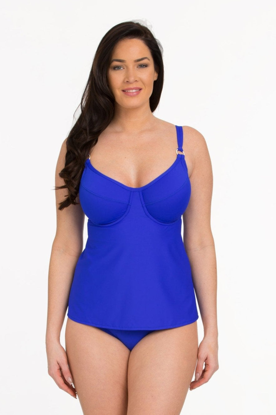 Royal Underwire Bra Tankini with Apron Back (Style 112)
