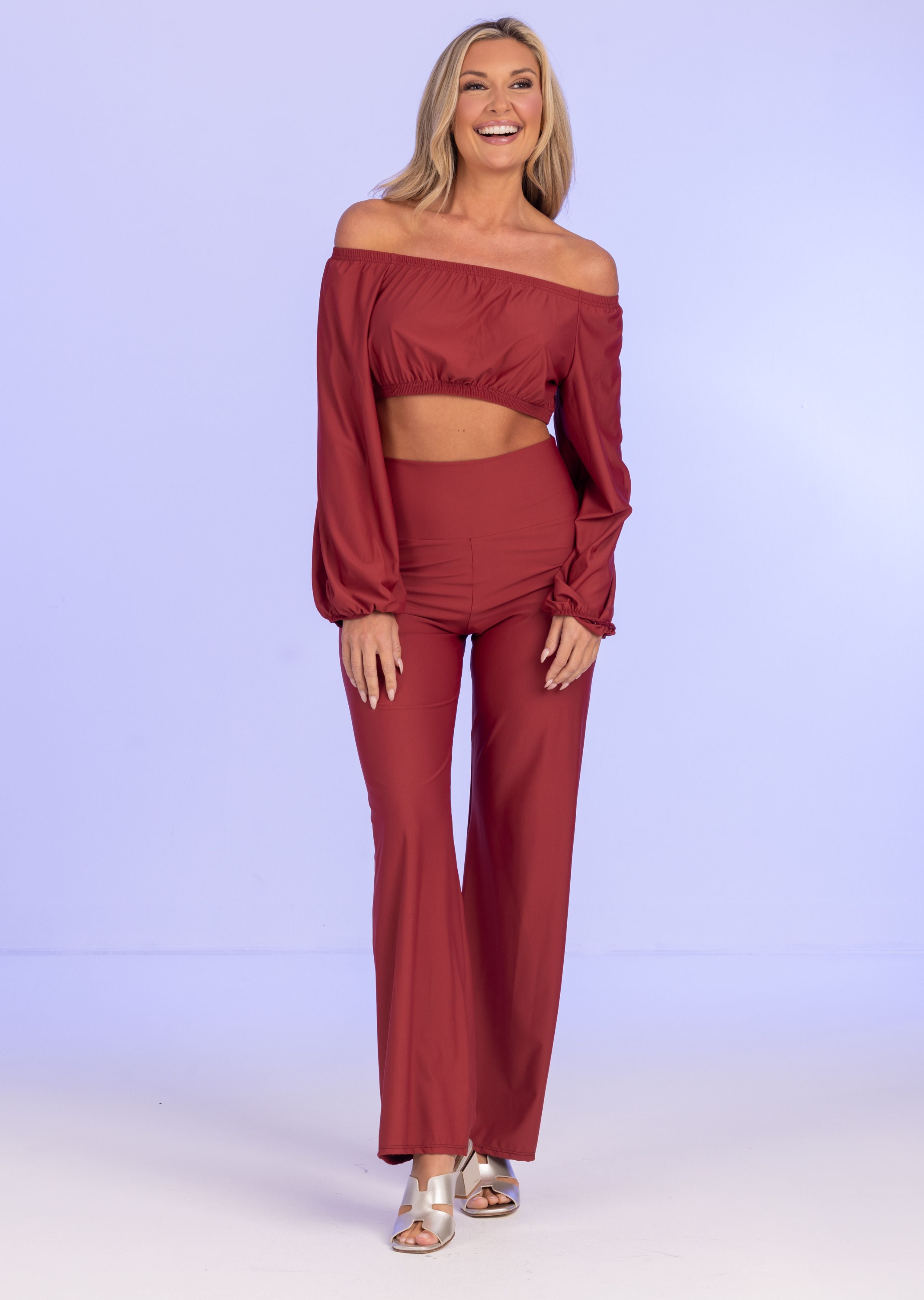Saffron Full Length Pant with Waist Band (SF-641)