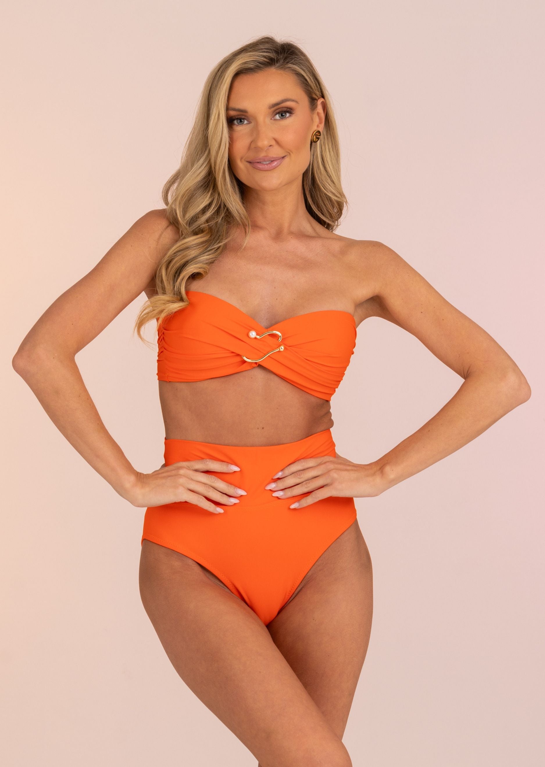 Tangerine High Rise Fold Down Bottom (Style 213)