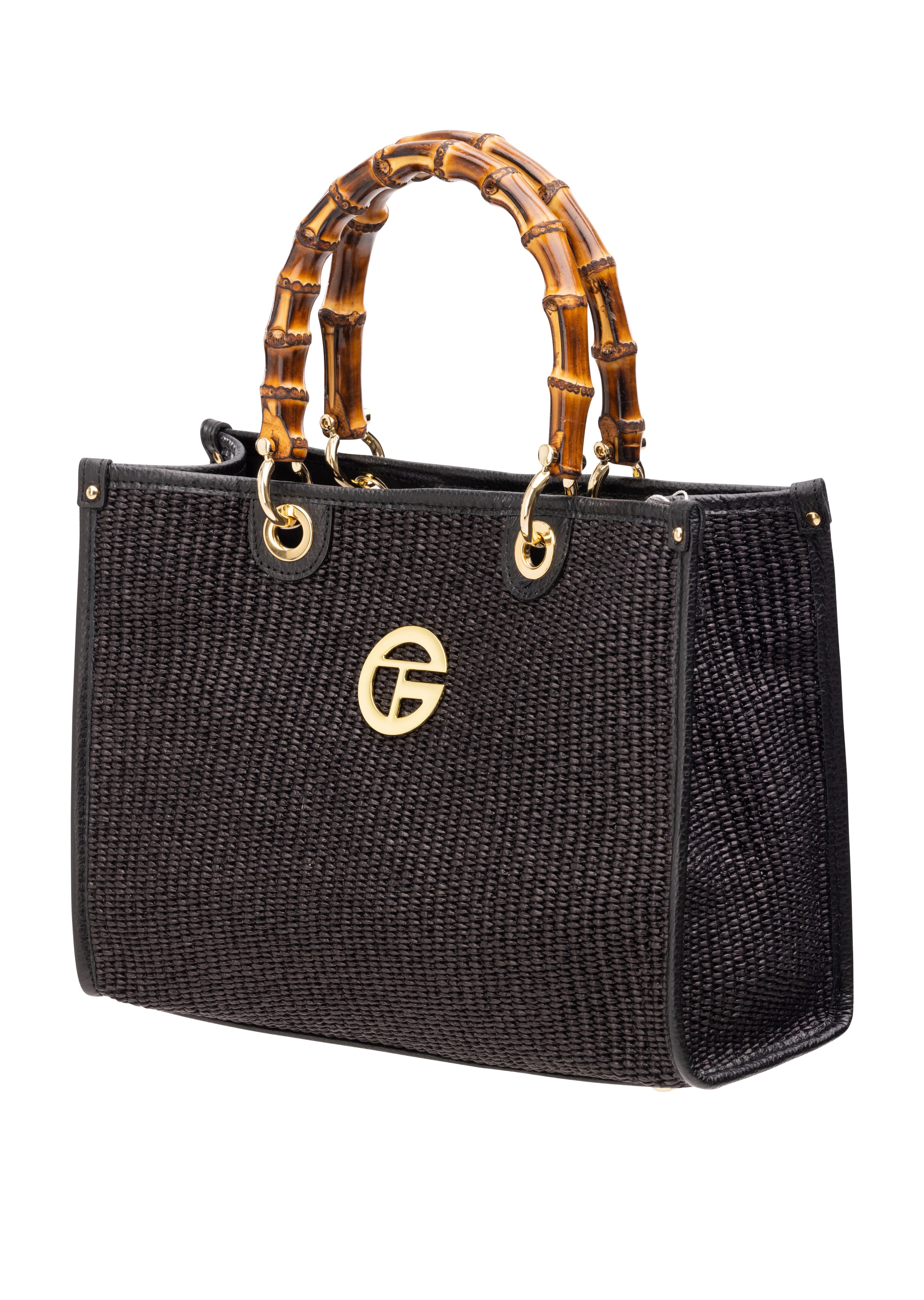 The Pampelonne Tote - Black (8303)