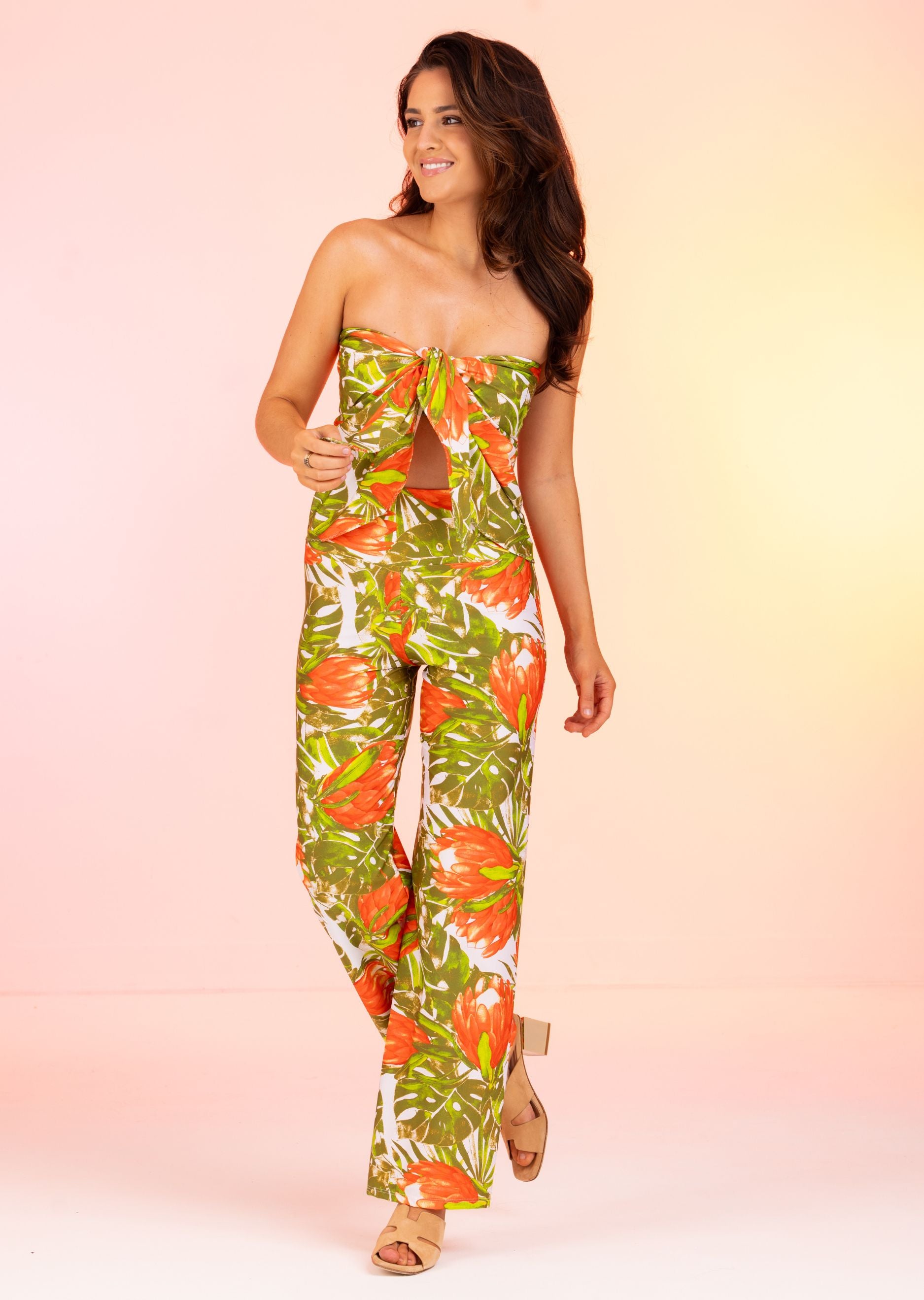 Valencia Full Length Pant with Waist Band (VL-641)