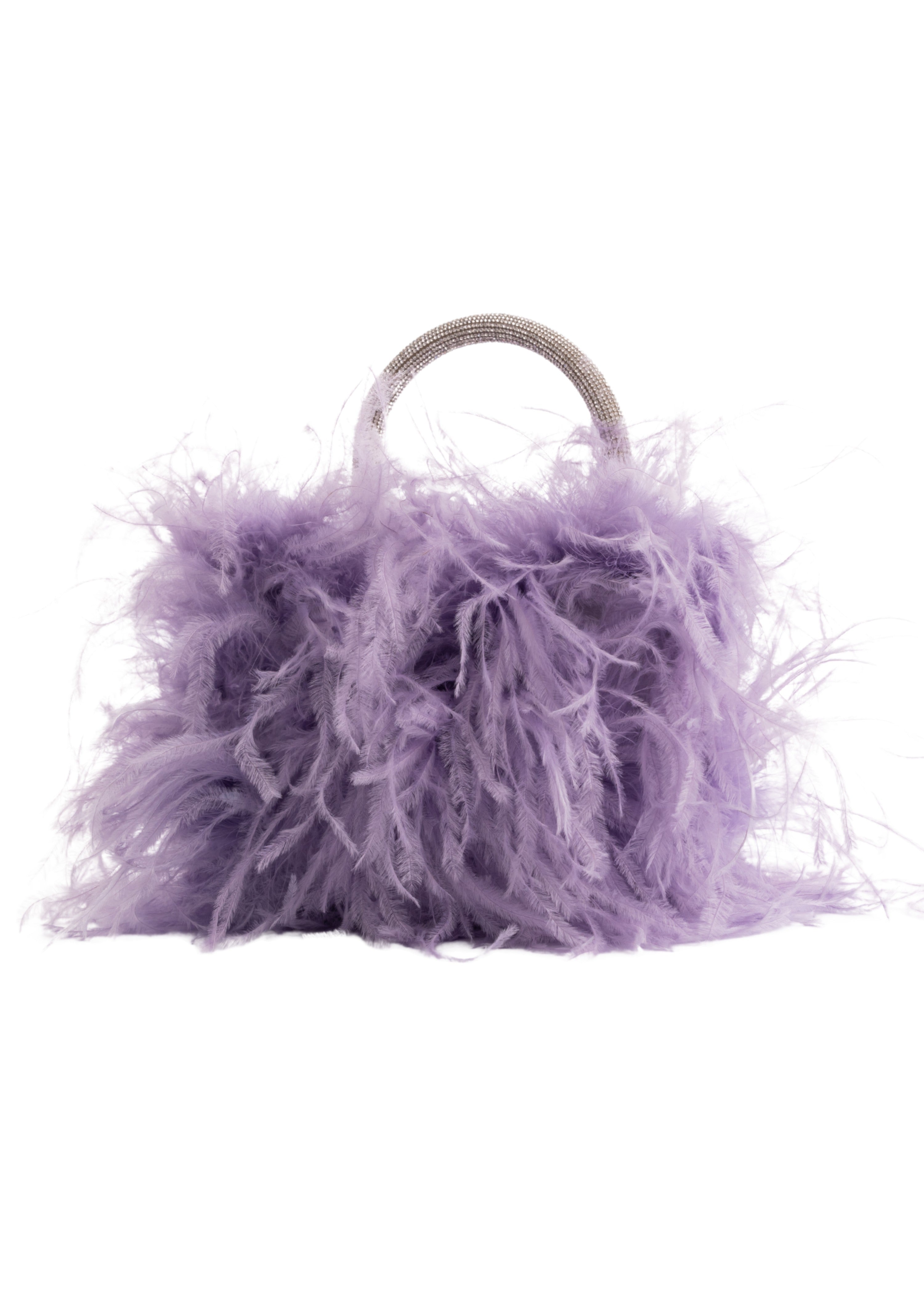 Violet Maleficent Feather Bag (81104)