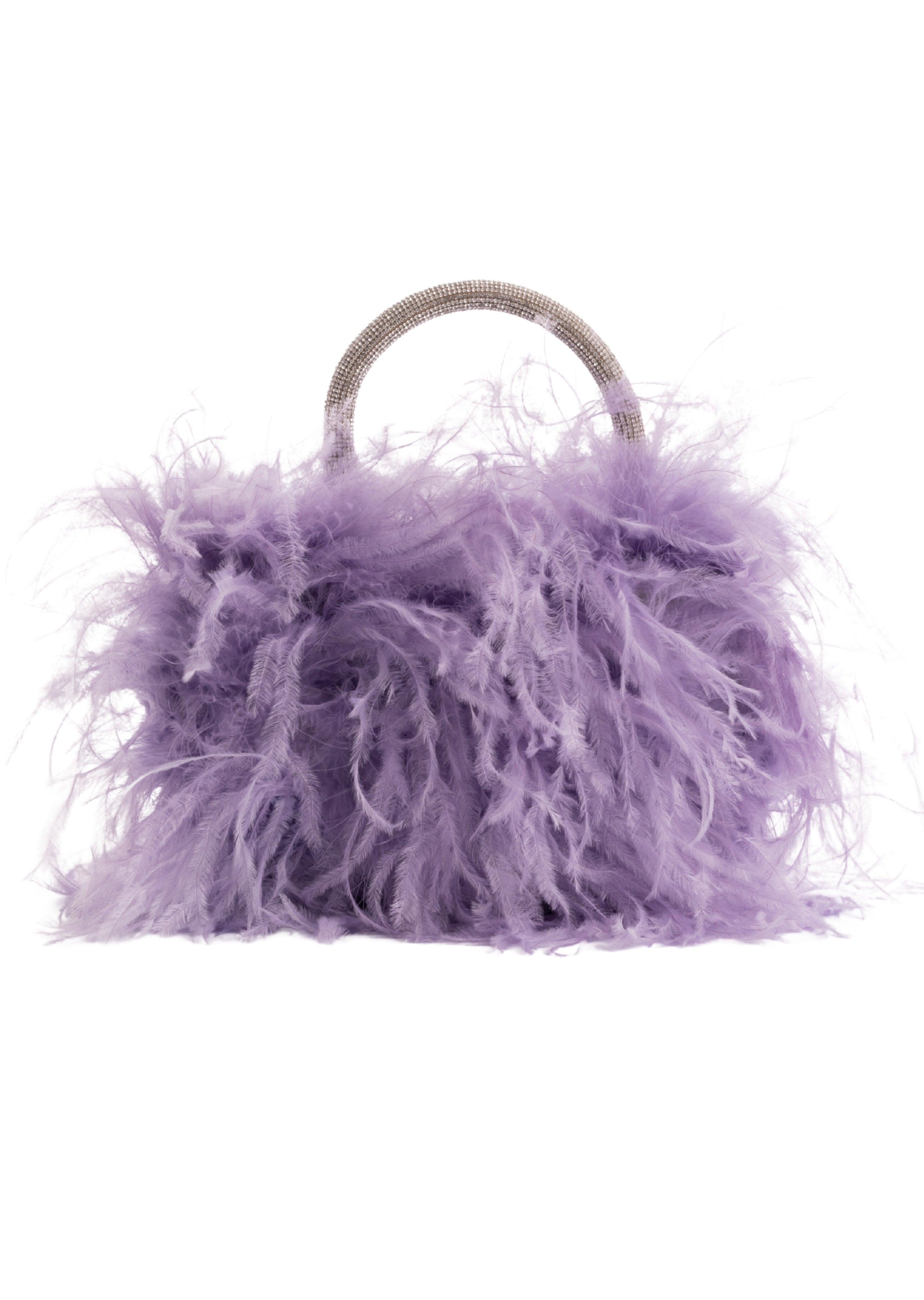 Violet Maleficent Feather Bag (81104)