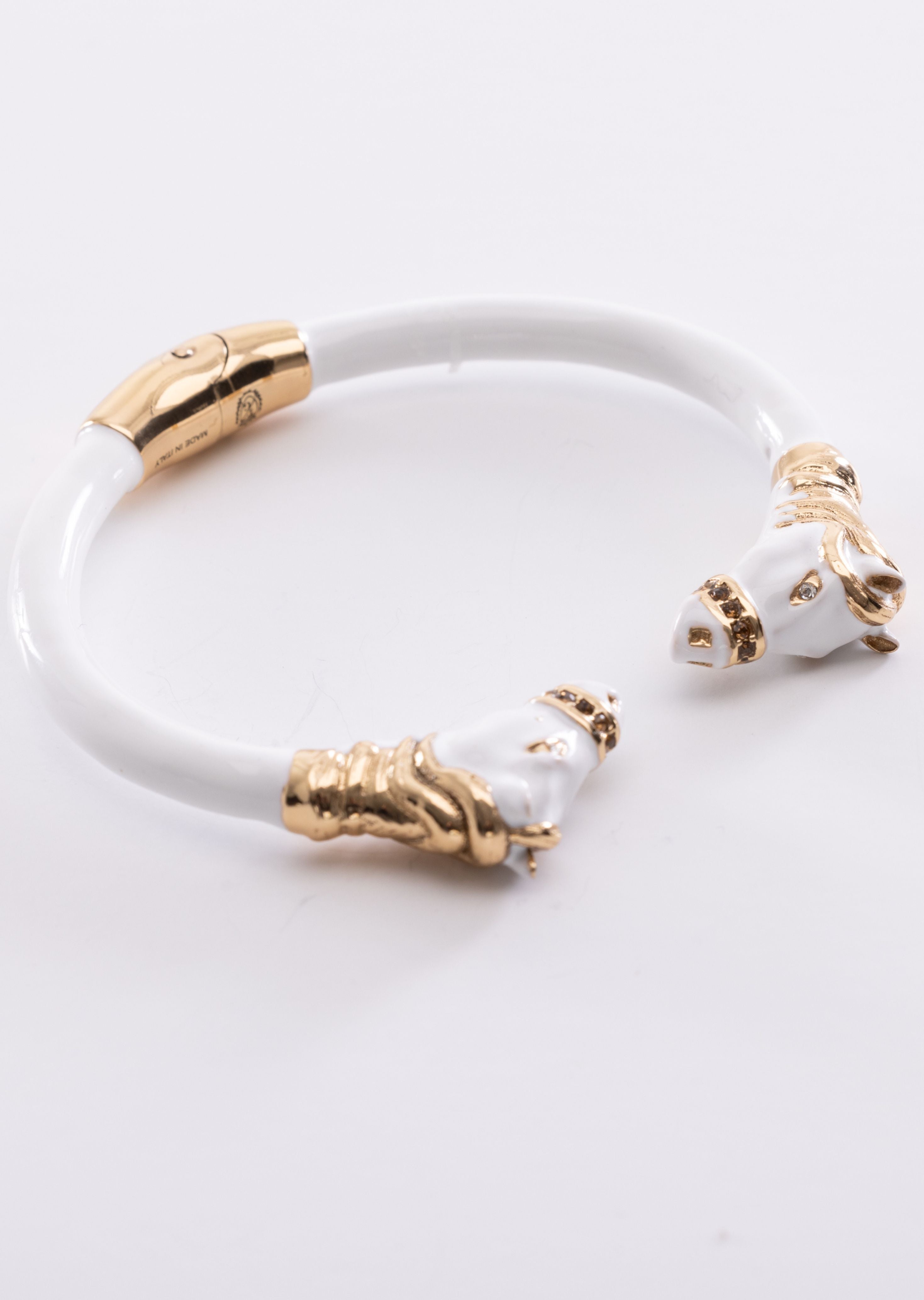 Horse Enamel Brass Bracelet (TG-93126)