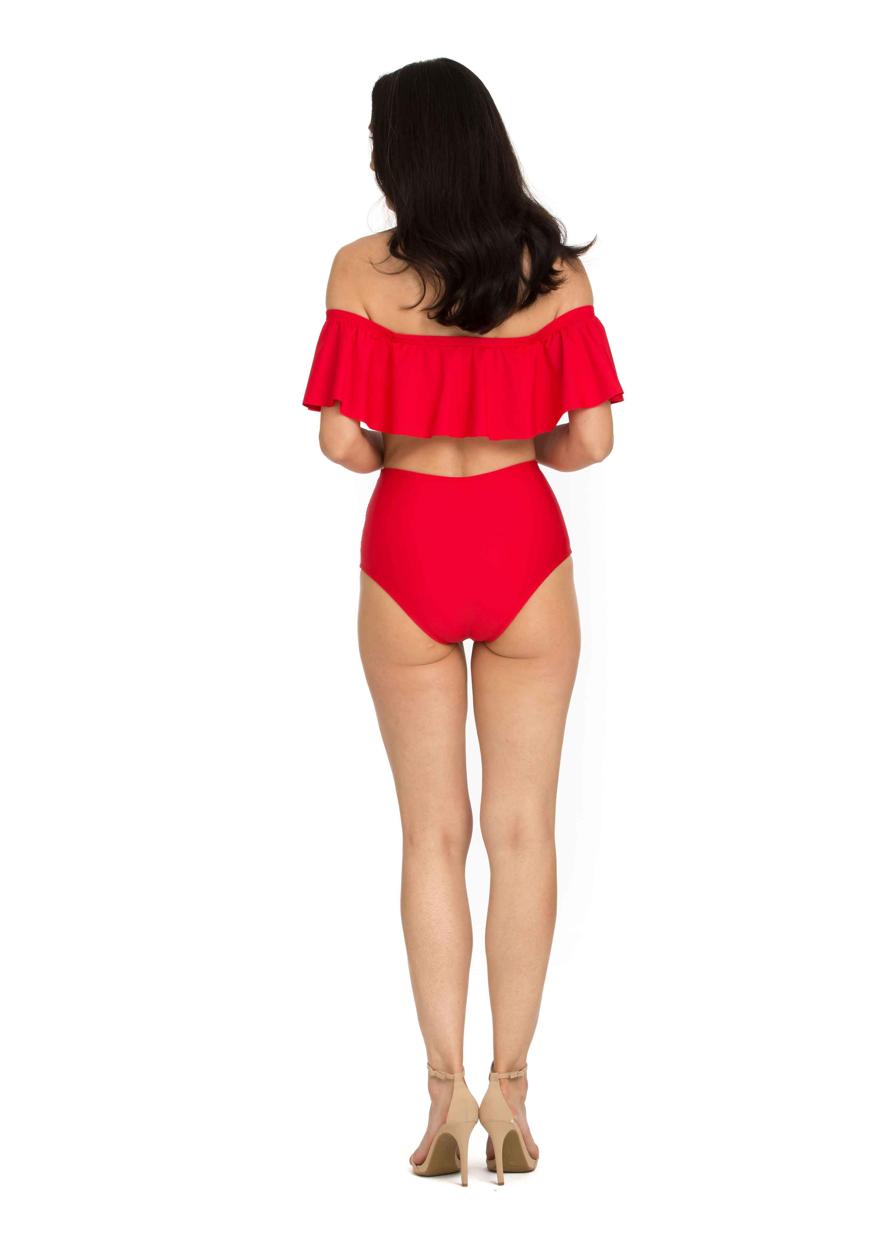 Red High Rise Solid Bottom (Style 229)