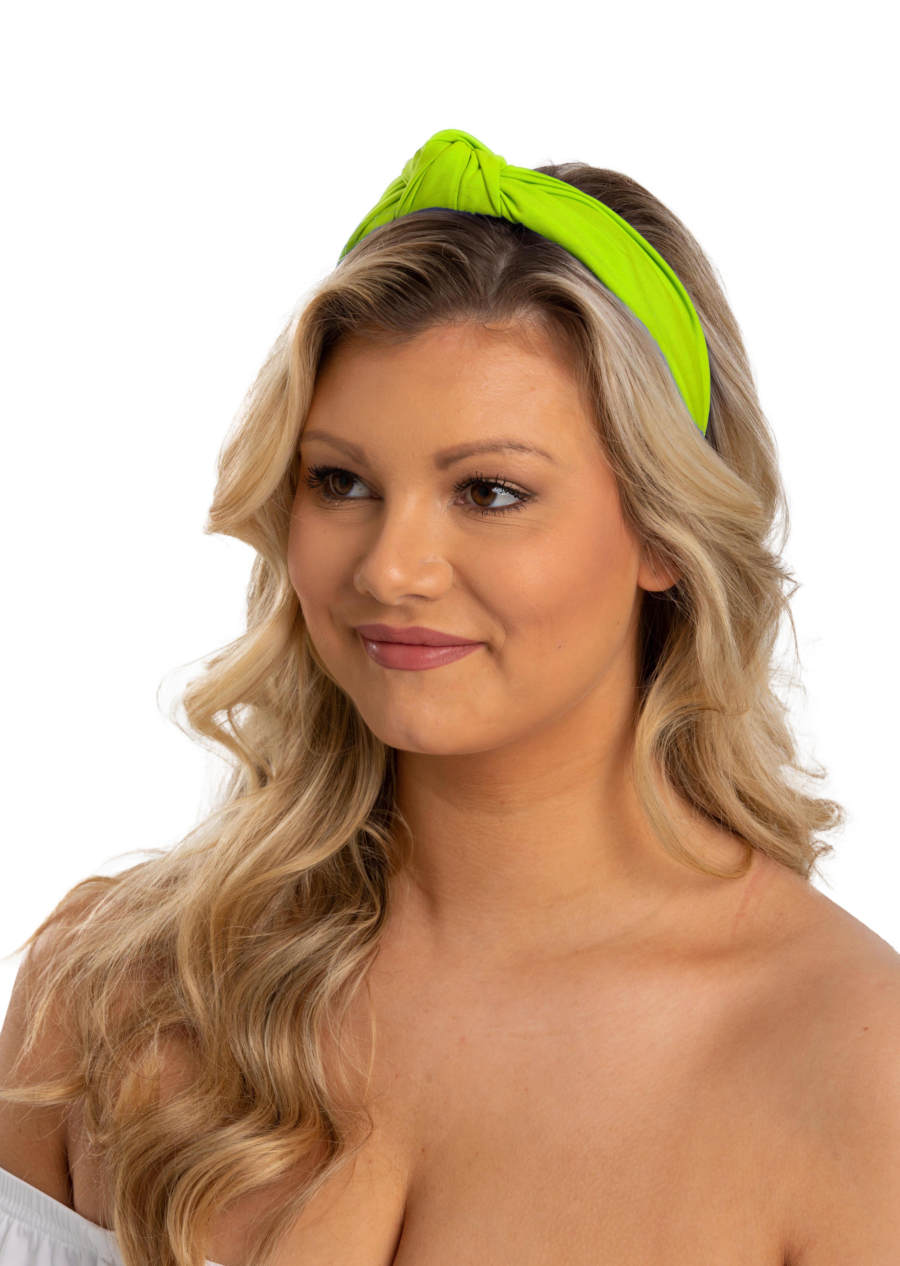 Lime Top Knot Headband (599)