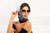 Swarovski Crystal Luxury Sunglasses-(SIRIA-1)