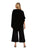 Black Cotton Cashmere Wrap