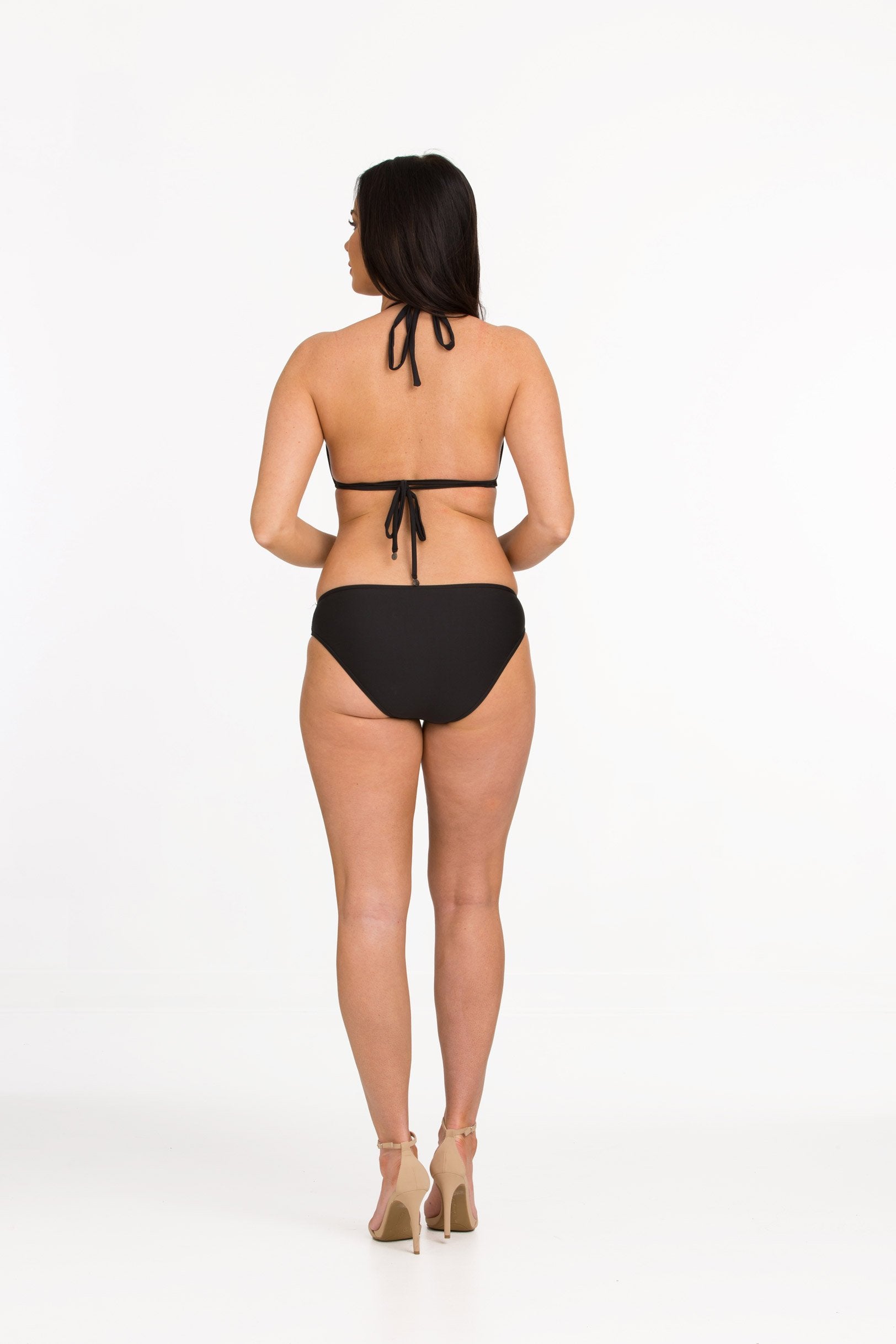 Split Front Halter with Neck and Back Ties (Style 149)
