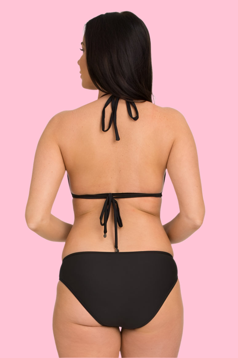 Split Front Halter with Neck and Back Ties (Style 149)