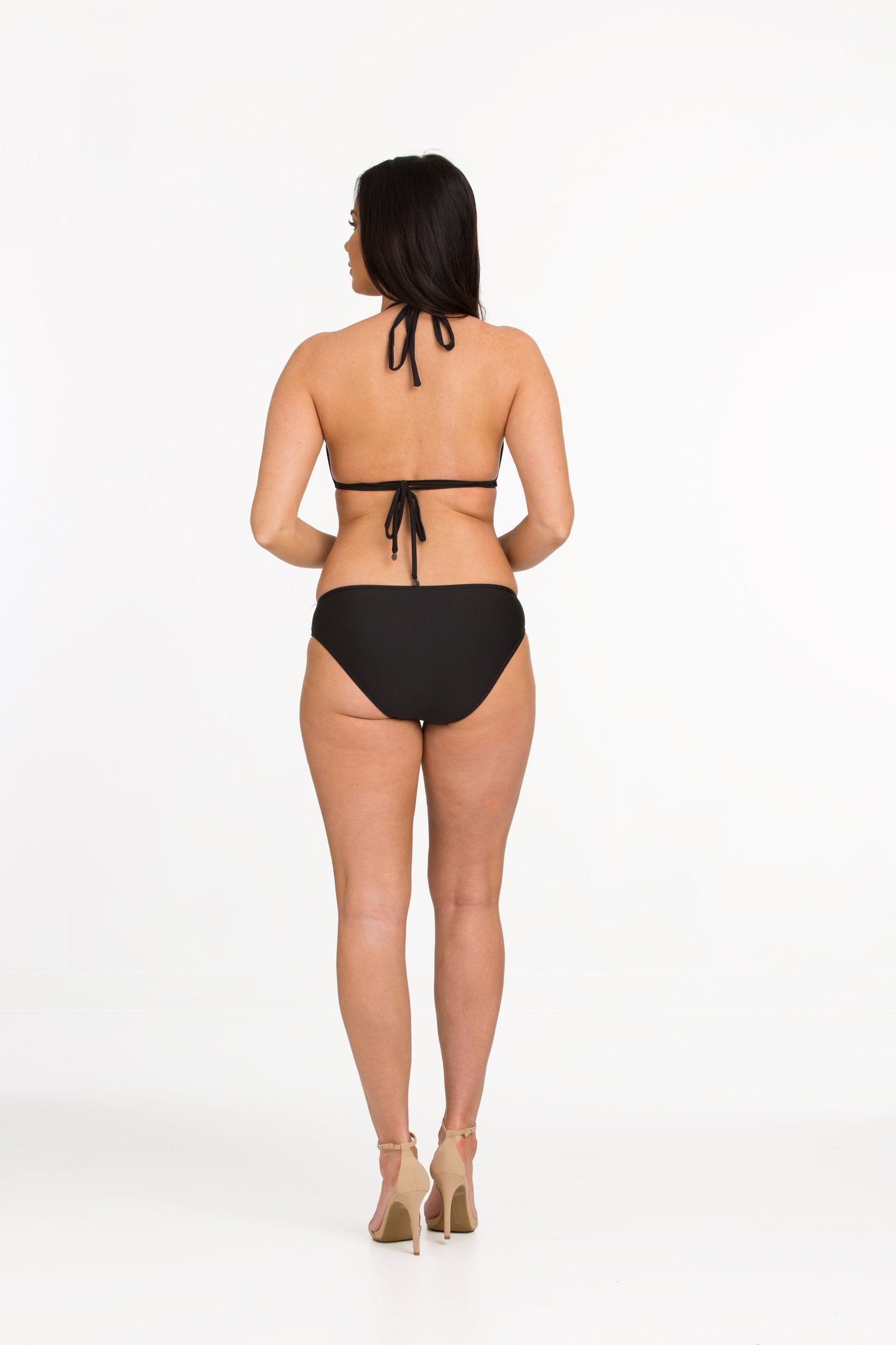 Split Front Halter with Neck and Back Ties  Tara Grinna Swimwear – TARA  GRINNA SWIMWEAR