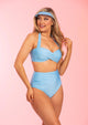 Mid-Rise Gathered Front Bikini Bottom (Style-217)