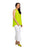Lime Solid Silk Tank Top (LM-611)
