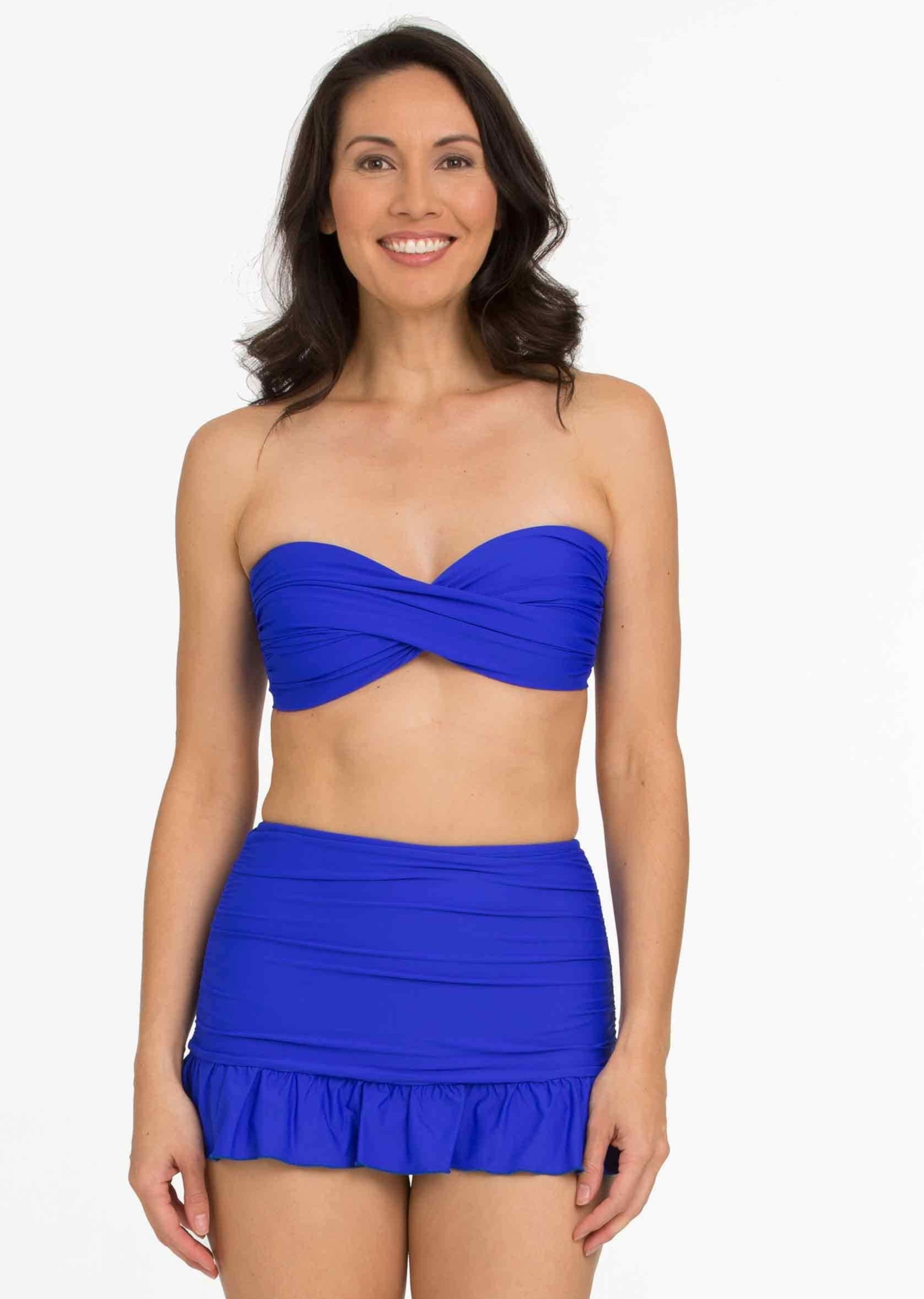Royal Twist Front Bandeau with Back Ties (Style 136)
