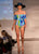 Vietri Sul Mare Off-Shoulder Flounce Loose Fit Bandini with Slit Sleeve (Style 188)