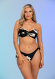 Bologna Twist Bandeau Top with Hardware (BN-166)