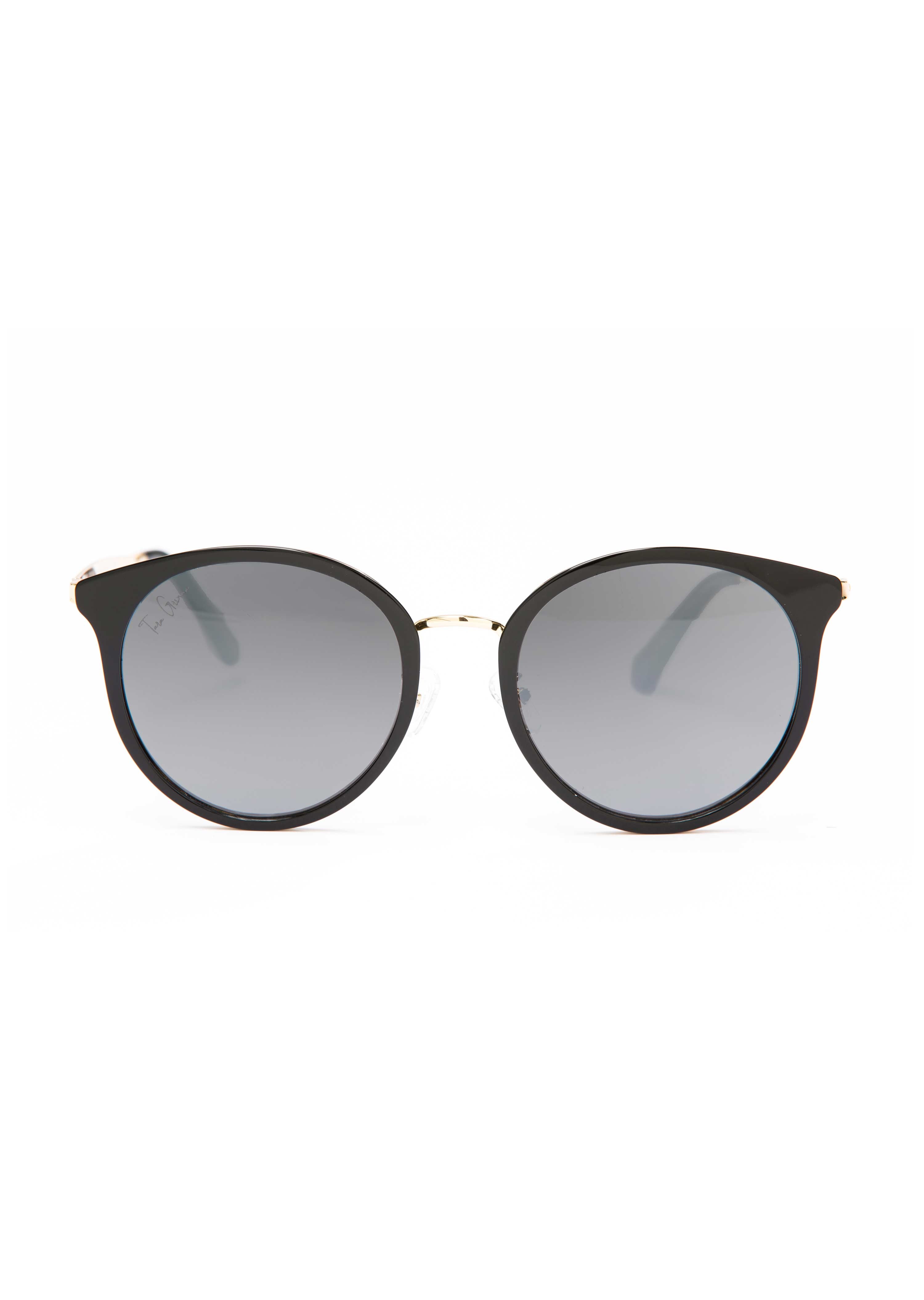 Modern Round Cateye Polarized Sunglasses (style M1808-C1)