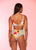 Marseille High Waist Cheeky Bikini Bottom with Brazilian Back (MS-287)